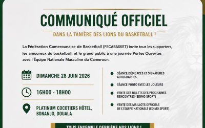 Les Seniors messieurs ouvrent les portes de leur tanière à Douala !